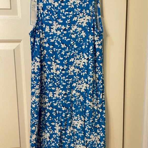 Draper James Nightgown Blue Floral Size S/M - Picture 7 of 8